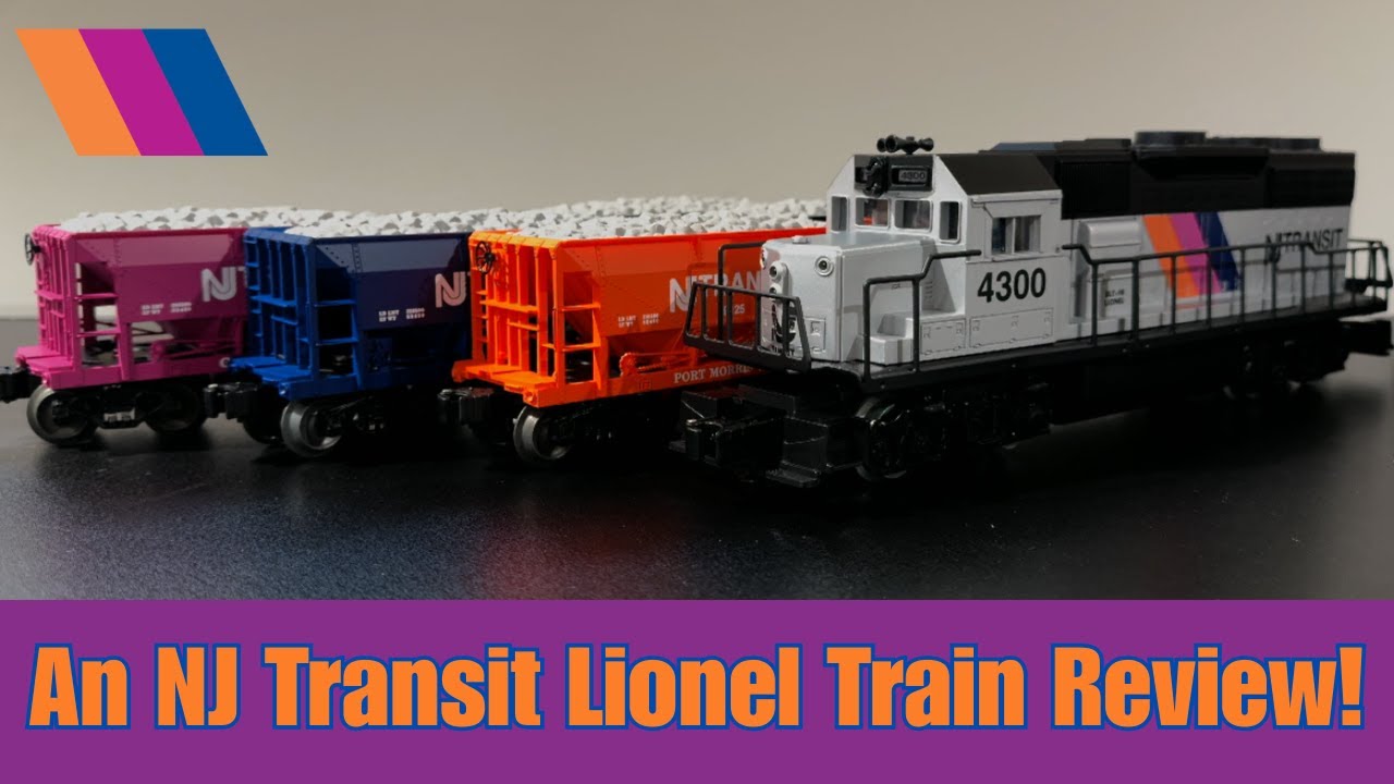 A Model Train Review of the Lionel 1998 Limited Edition NJ Transit Ready-to-Run Set!