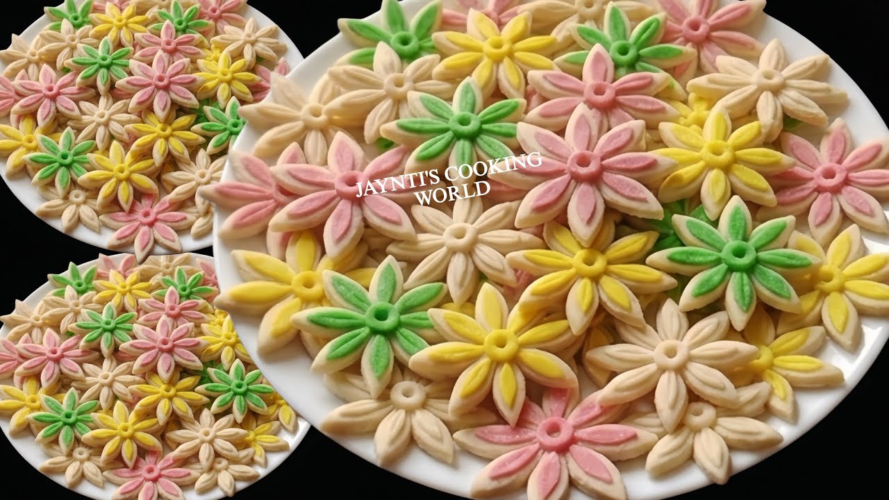 মাত্র 30 মিনিট ১টি উপকরণে চালের গুঁড়োর মুচমুচে ফুল পিঠা। সারাবছর সংরক্ষণ করা যাবে New Pitha recipe