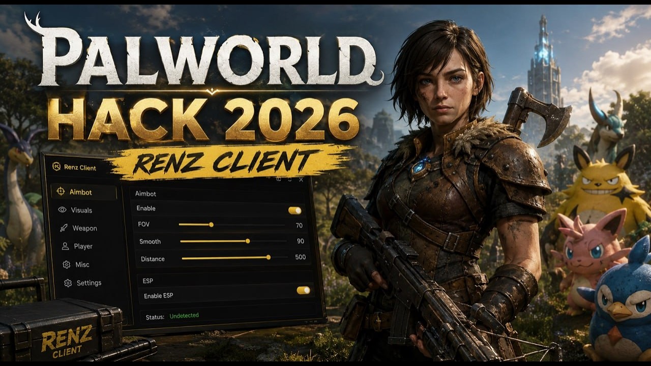 🔥 UPDATED PALWORLD MOD MENU 2026: Auto-Farm + All PAWS + Infinite Resources | Cheat Hack