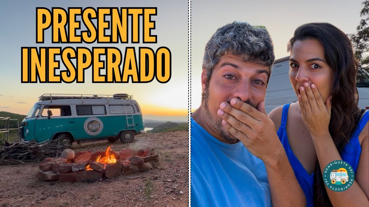 DEIXAMOS A NOSSA KOMBI, porque GANHAMOS um PRESENTE