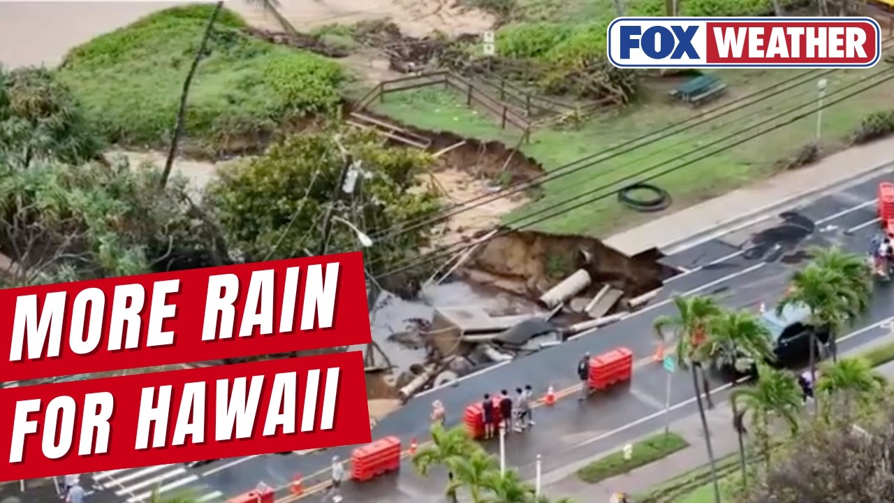 More Heavy Rain Expected To Impact Hawaii, As Another Kona Low Forms Over The Region