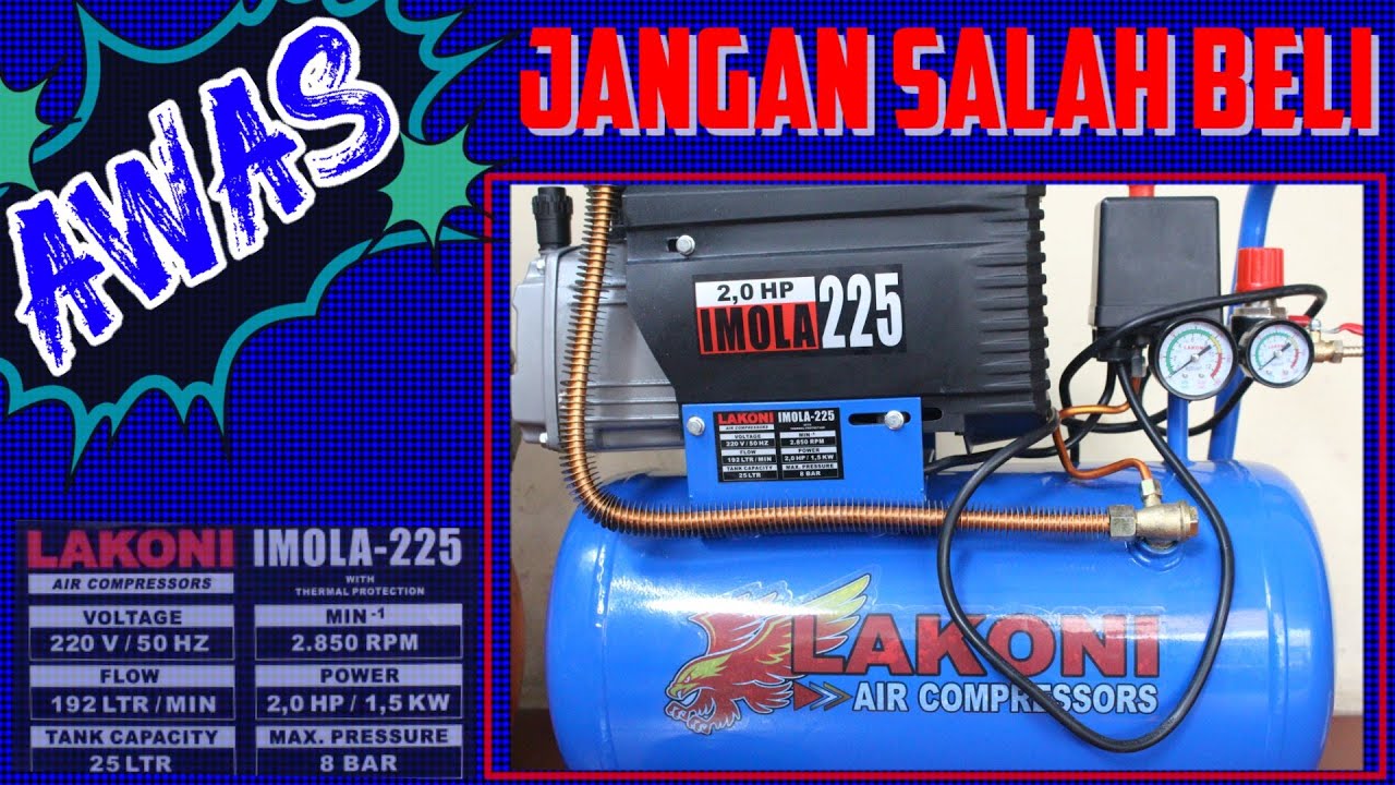 Tips Pilih Kompresor Berdasarkan Spesifikasi Spray Gun
