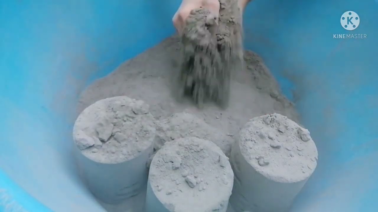 Soft Dusty Cement Dry Crumbling 