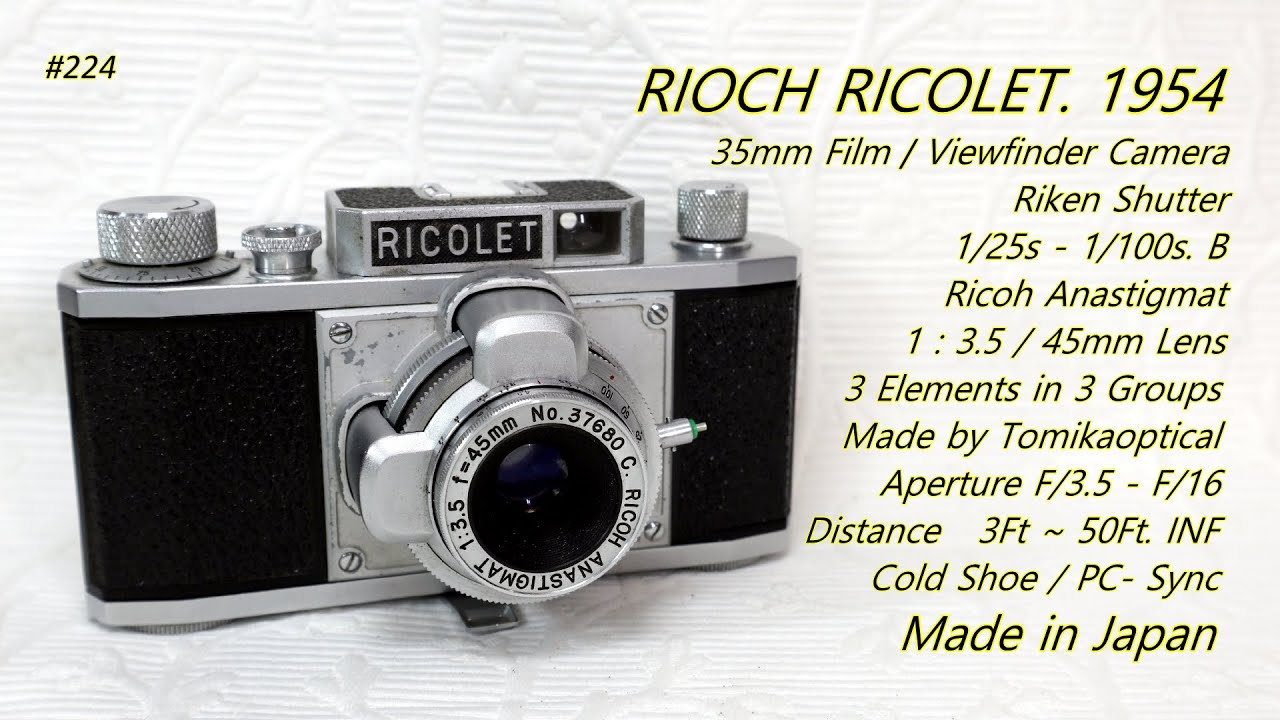 RICOH RICOLET.  1954
