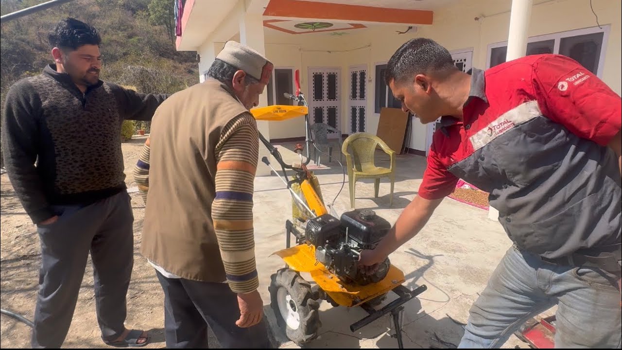 किसान भाई ख़ुद घर बैठे कर सकते हैं POWER TILLER का काम