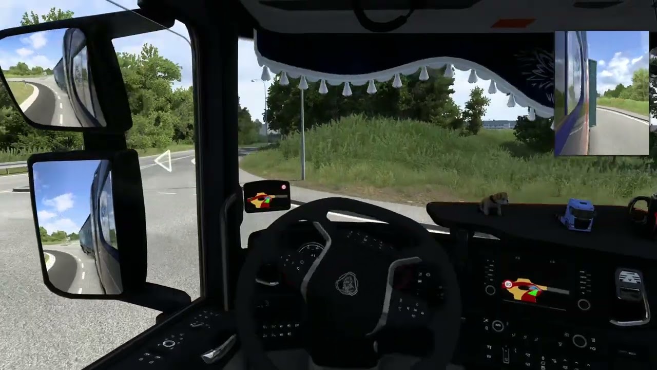 Euro Truck Simulator 2   petit trajet  de +- 500km