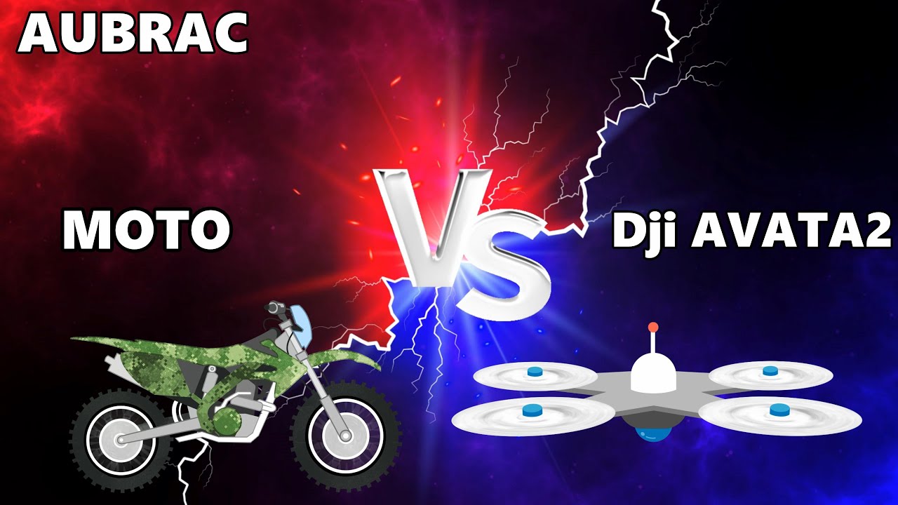 Moto contre drone Fpv . Qui sortira vainqueur!