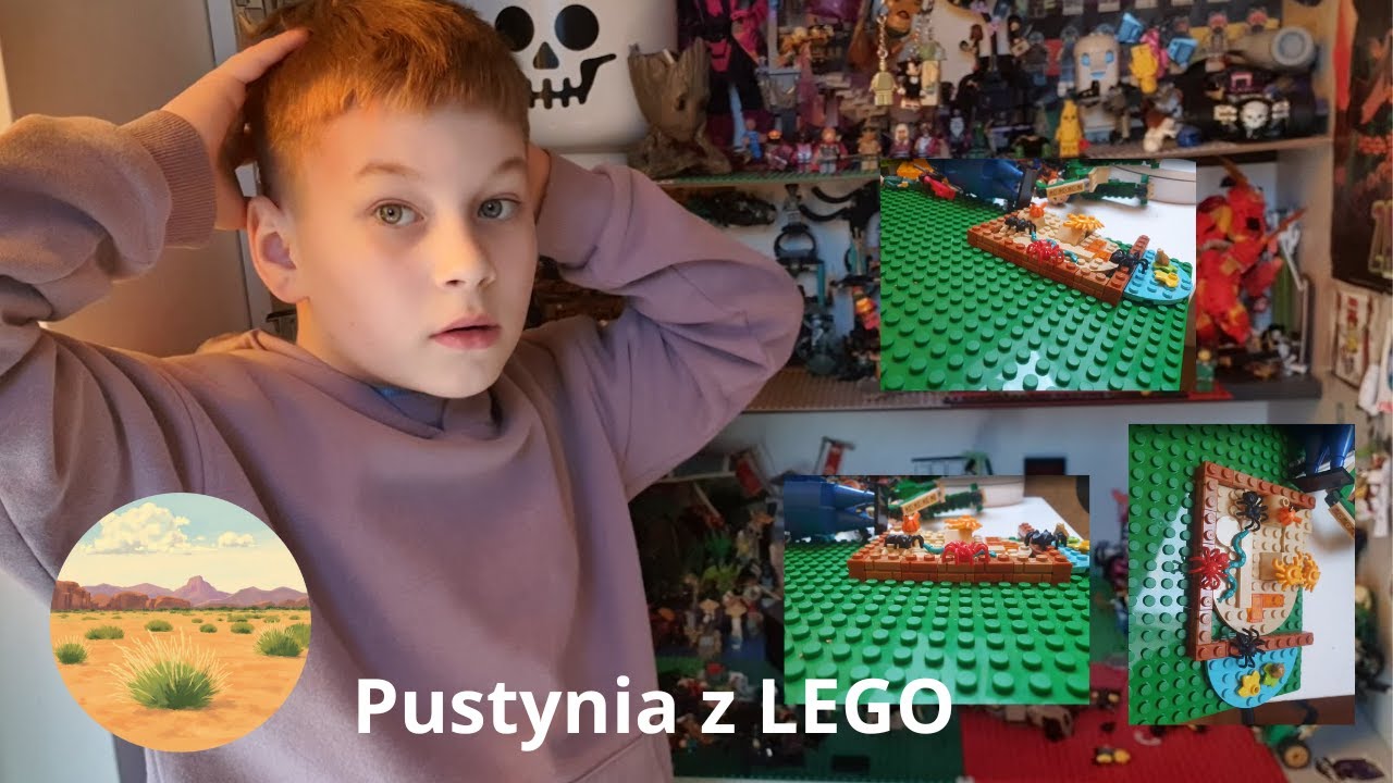 (Już Jest!) 3 część budowania zoo z LEGO dzisiaj: (wybieg dla zwierząt pustynnych)😱🦀🐫🏜️🐍