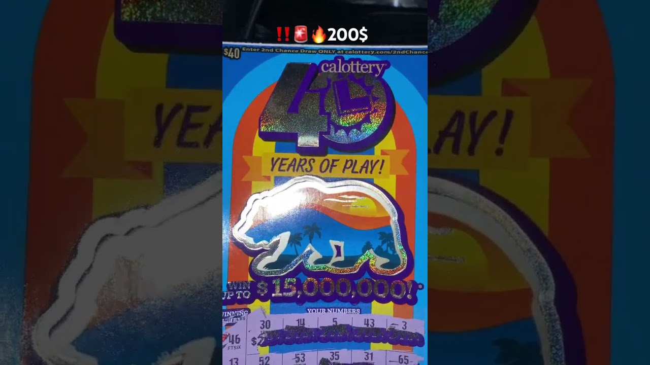 New 40$ California scratcher 40X MULTIPLIER FOUND🚨‼️🔥 &ldquo;BIGWIN&rdquo;