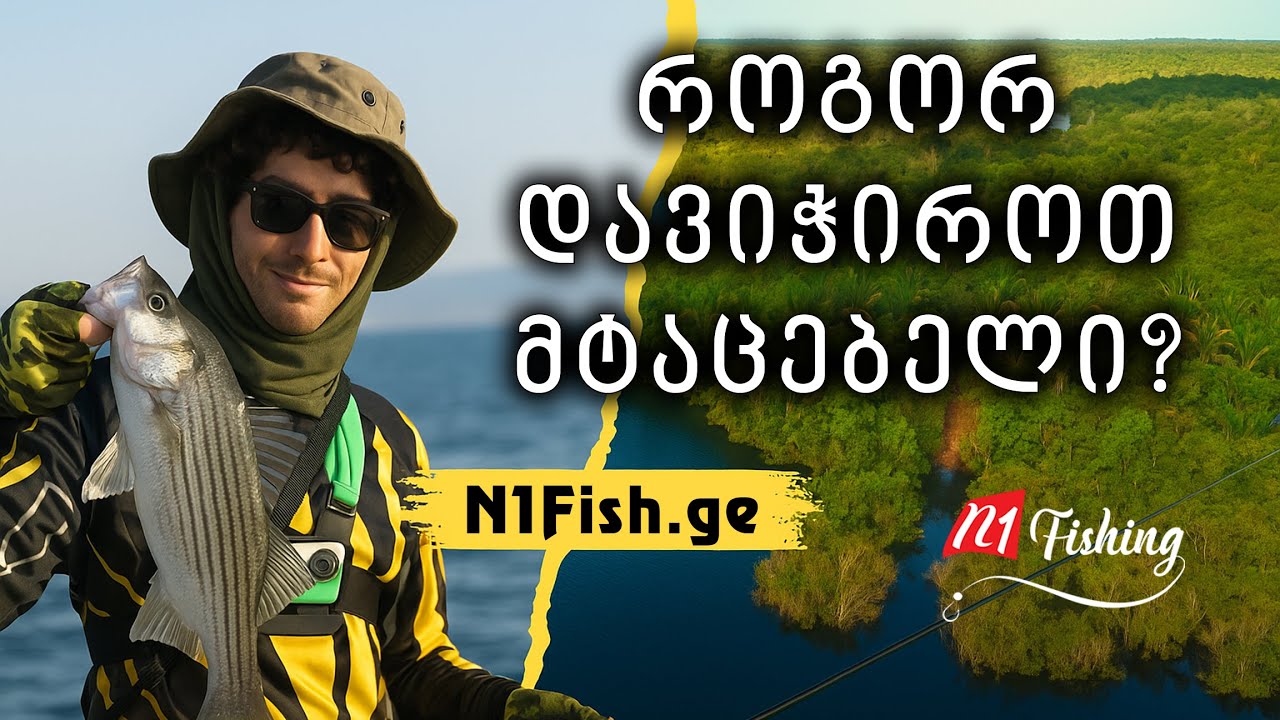 სწორი თევზაობის შედეგი / ხელოვნური სატყუარებით თევზაობა / Discover Georgia’s Best Fishing Gear