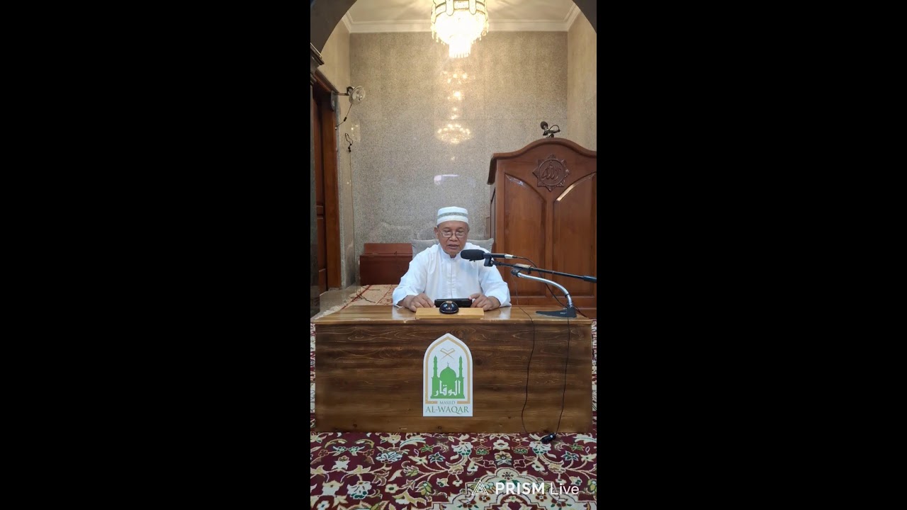 Masjid Al-Waqar sedang live!