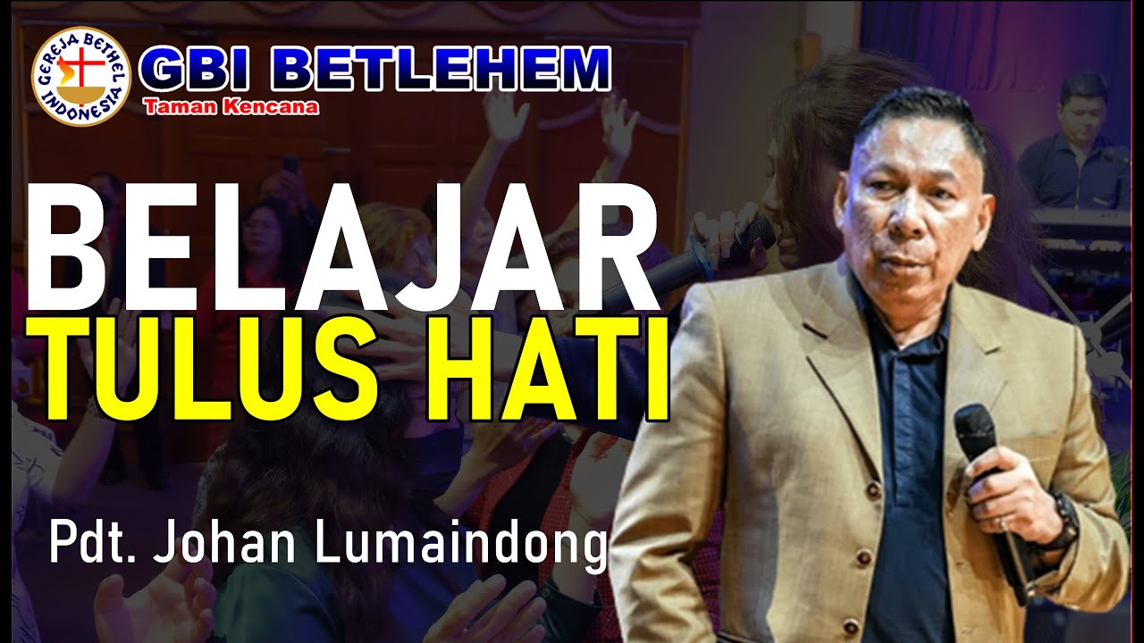 Pdt. Johan Lumaindong - Bagian Kita Hanya Lakukan Yang Terbaik