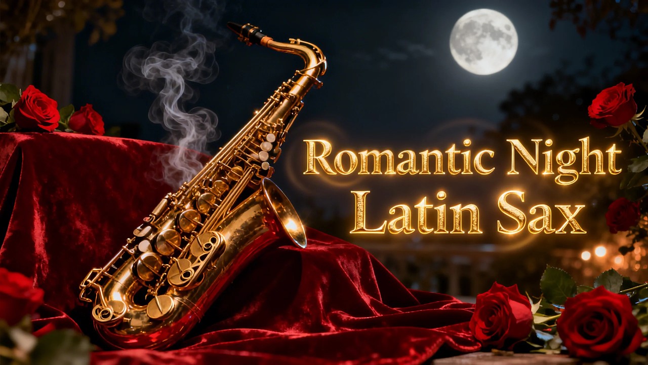 🎷 Romantic Night Latin Sax EN VIVO 🔴 Boleros Suaves para Tranquilidad Total