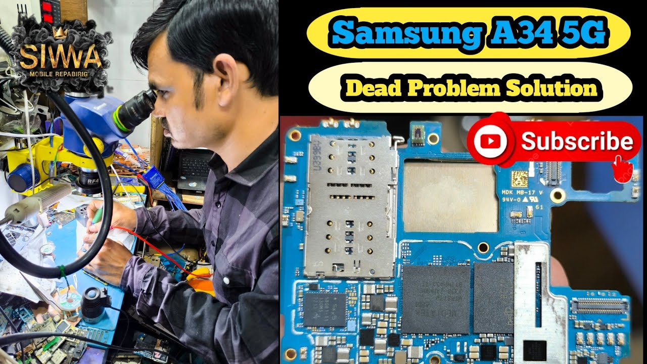 samsung a34 5g dead problem solution fix