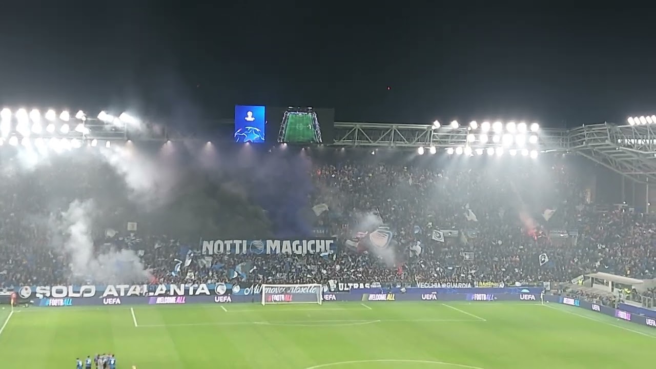 Pre-partita Atalanta-Bayern Monaco 