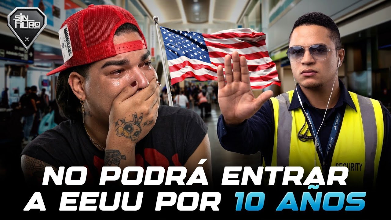LE DA UN YEYO A CAITO AL ENTERARSE QUE NO PODRÁ ENTRAR A EEUU POR 10 AÑOS