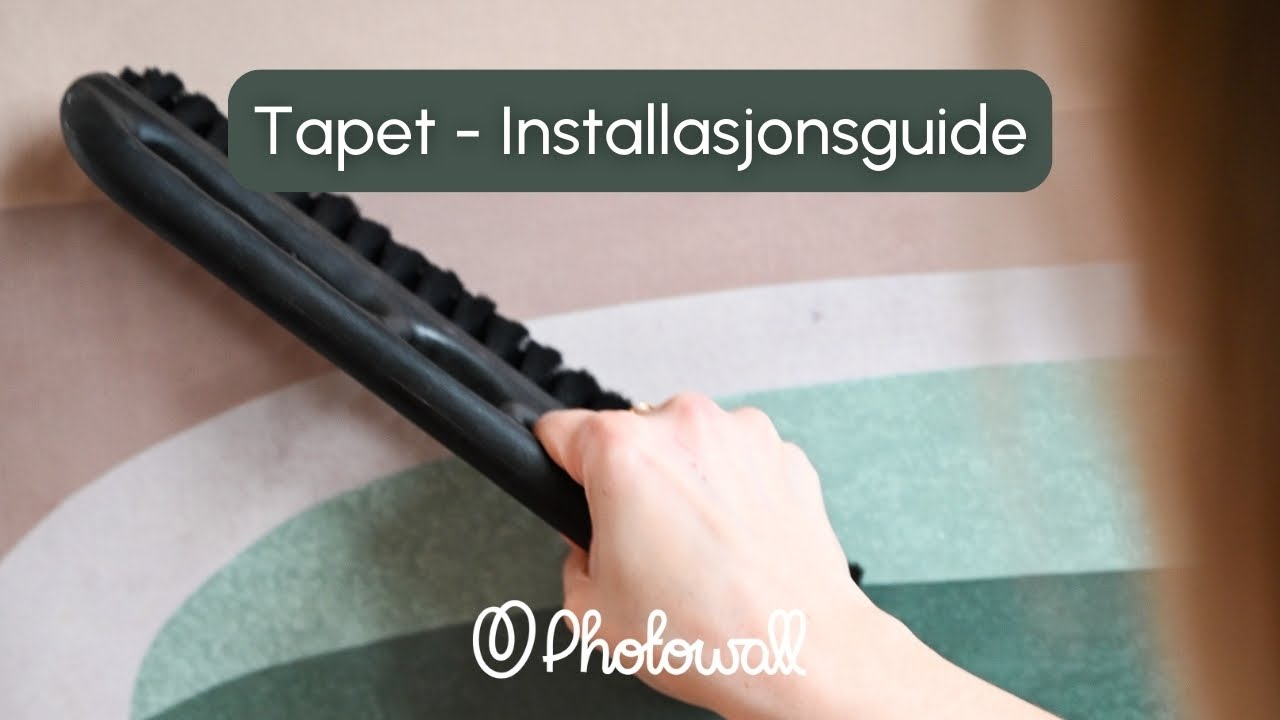 Slik installerer du tapet: Trinn-for-trinn guide | Photowall