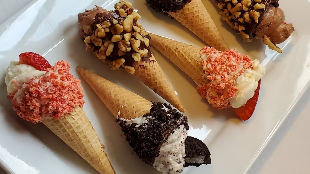 Cheesecake Waffel Cone