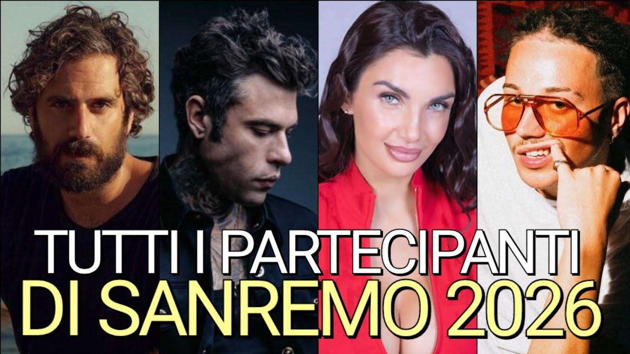CHI SONO I 30 CANTANTI BIG PARTECIPANTI DEL FESTIVAL DI SANREMO 2026 | Reaction a Fedez, Sayf, Nayt
