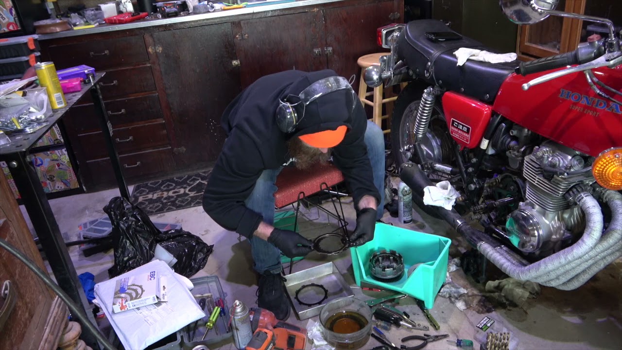 Honda CB400 slipping clutch maintenance