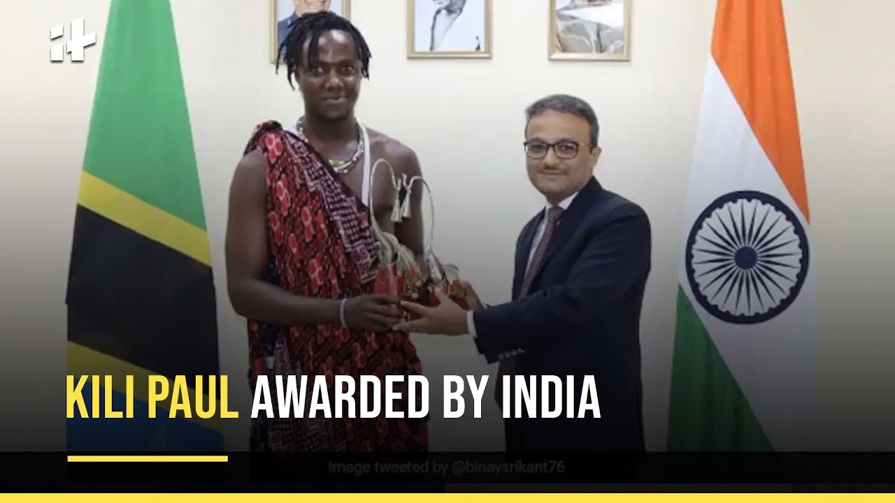 Viral Sensation Kili Paul Honoured By High Commission Of India in Tanzania