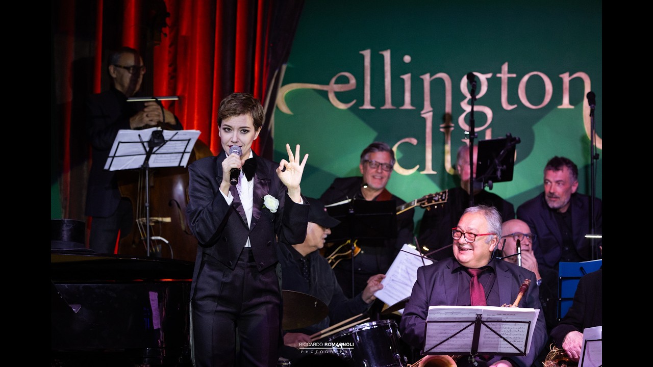 Vera Dragone ft. Massimo Pirone Big Band | I Found a New Baby | Tribute to Jazz Icons 🎷