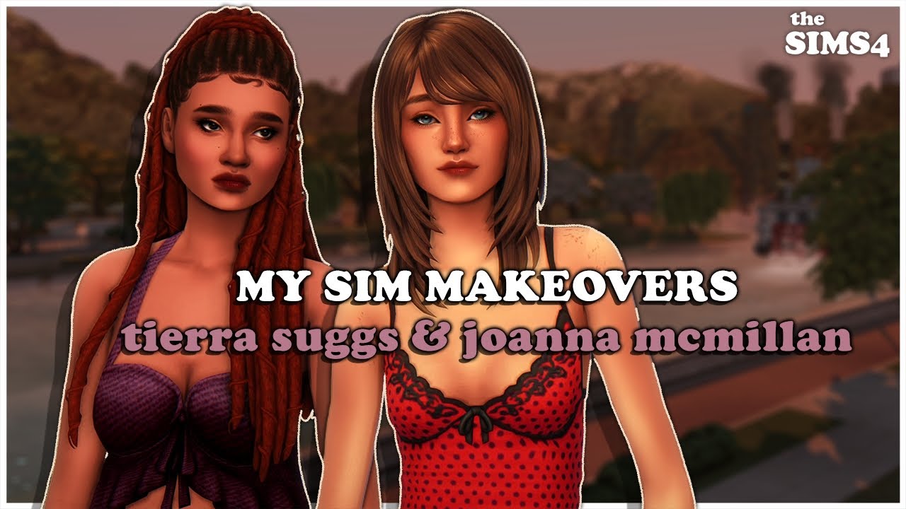the sims 4 | the mcmillan-suggs makeover | cas lookbook + cc links