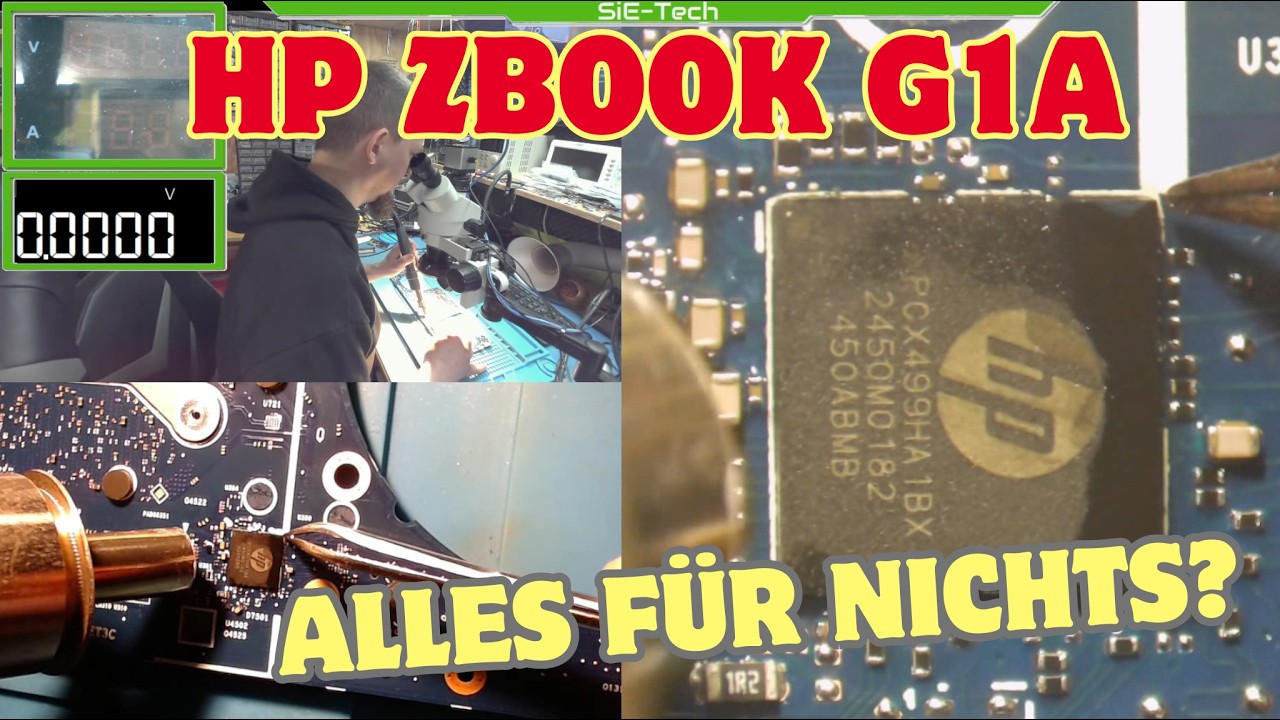 Letzte Chance - HP ZBook Ultra G1a Mainboard Reparatur (Teil 3)
