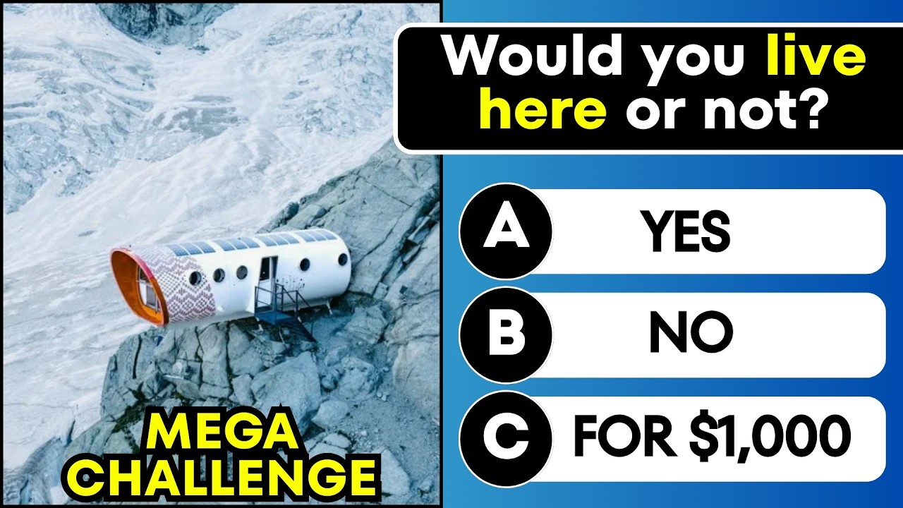 MEGA CHALLENGE: Would You Live Here? 🤔 Guess Where This Place Is! 📍 Choose One of Three! ✅
