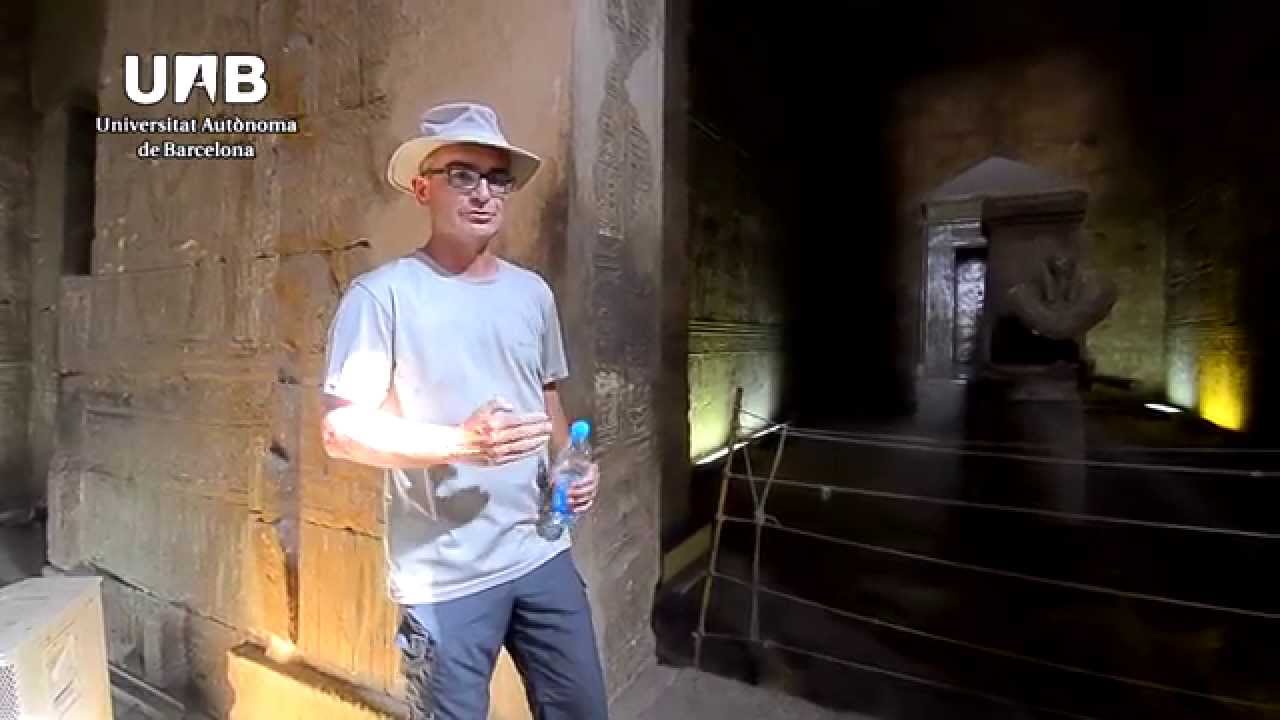 José Lull   El templo egipcio como reflejo del cosmos - Edfú 2014
