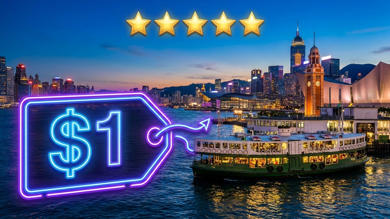 Hong Kong Victoria Harbour Star Ferry