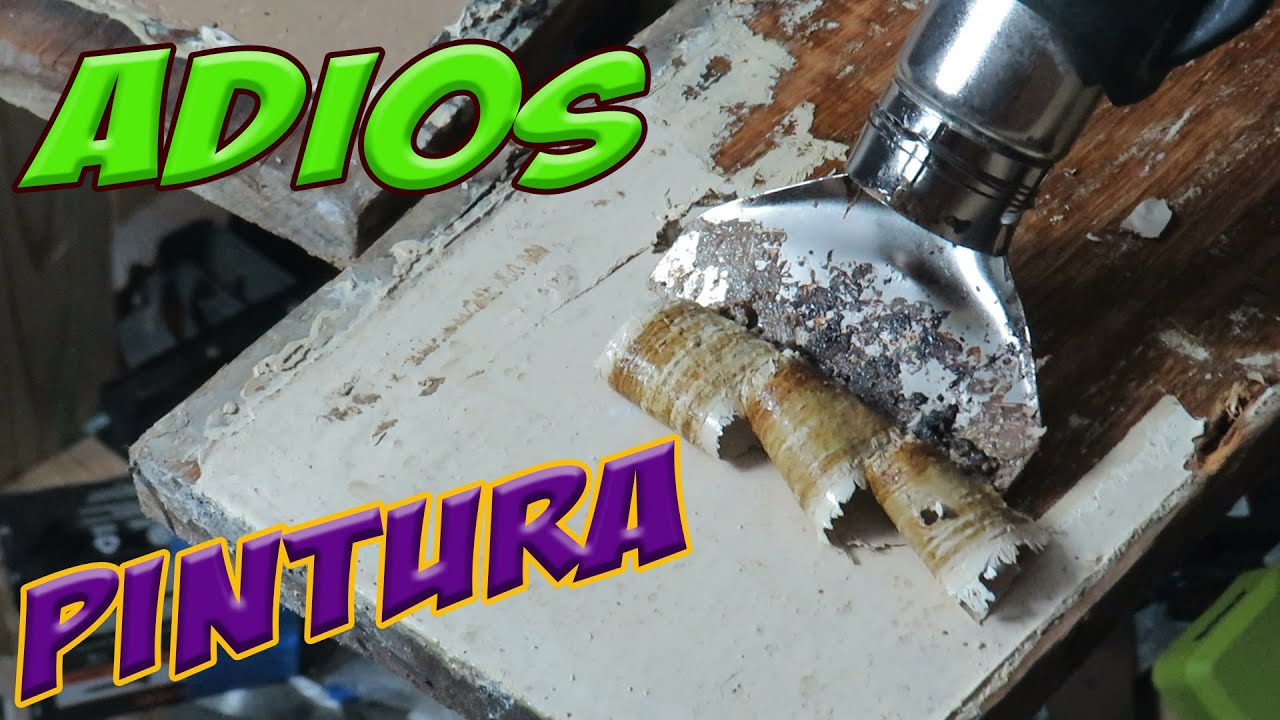 Quitar o Remover La Pintura Vieja, Rapidamente, ¡Te sorprenderá!