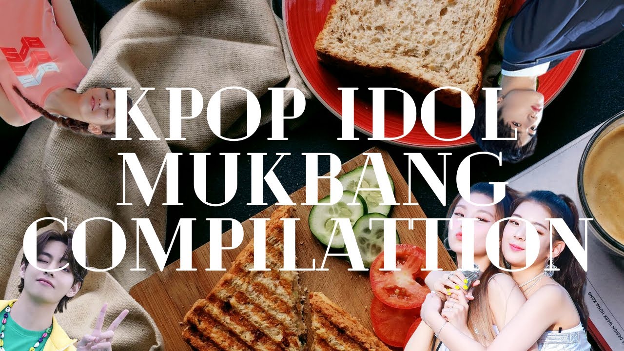 kpop idols eating (that's it, that's the video)