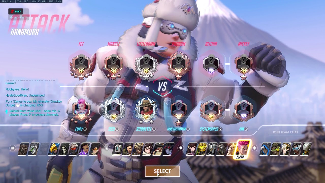 Grandmaster Zarya 4332SR 2CP Hanamura
