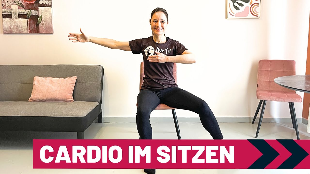 Leichtes Ausdauertraining im Sitzen ohne Geräte