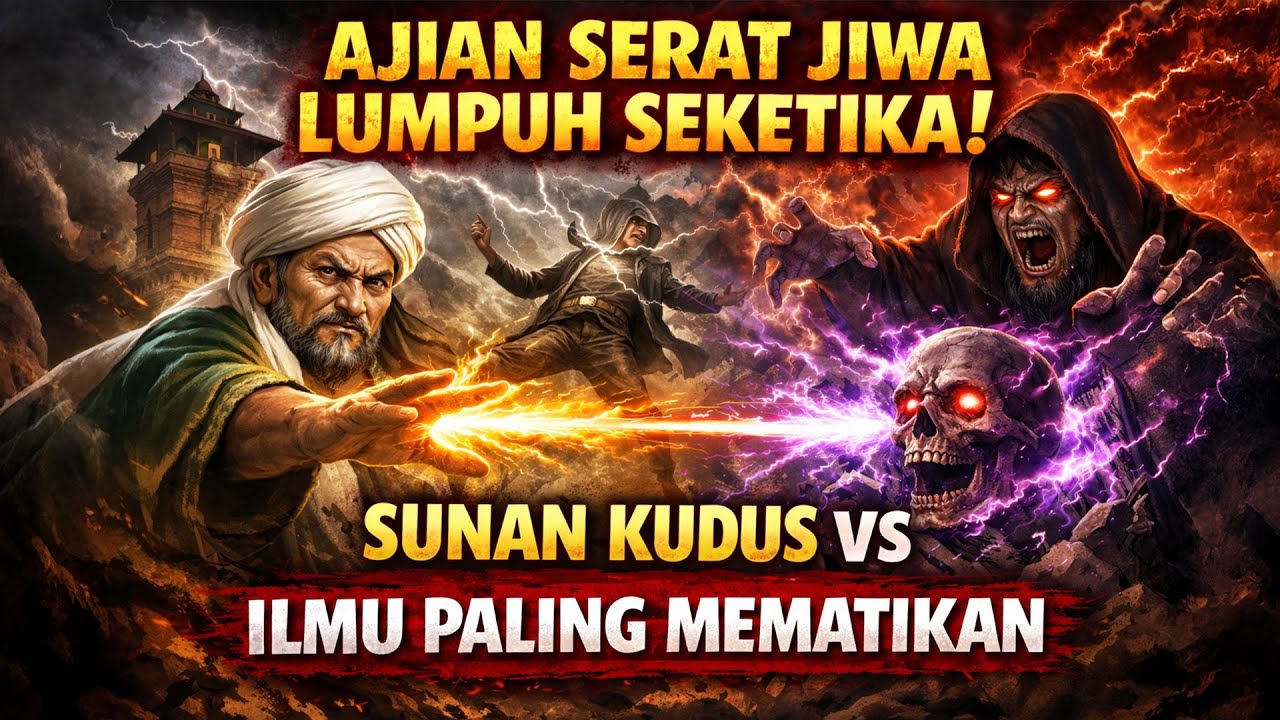 AJIAN SERAT JIWA LUMPUH SEKETIKA! Saat Sunan Kudus Menghadapi Ilmu Paling Mematikan di Tanah Muria