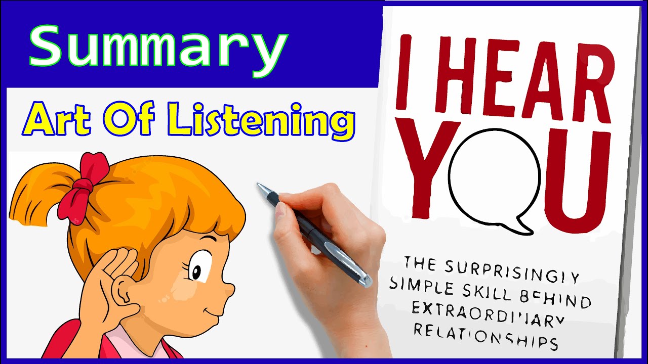 I Hear You Animated Summary | Art of Listening