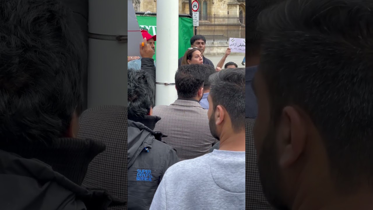 PTI protest outside UK Parliament - Imran Khan - General Asim Munir - Pakistan latest news