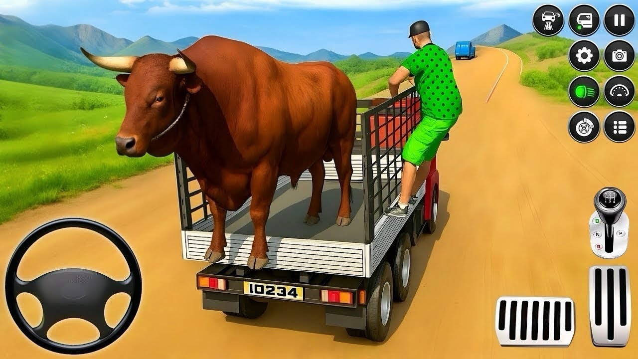 🐂Animal Transport Truck Game 3D - Animal Truck Transport Game - Android Gameplay