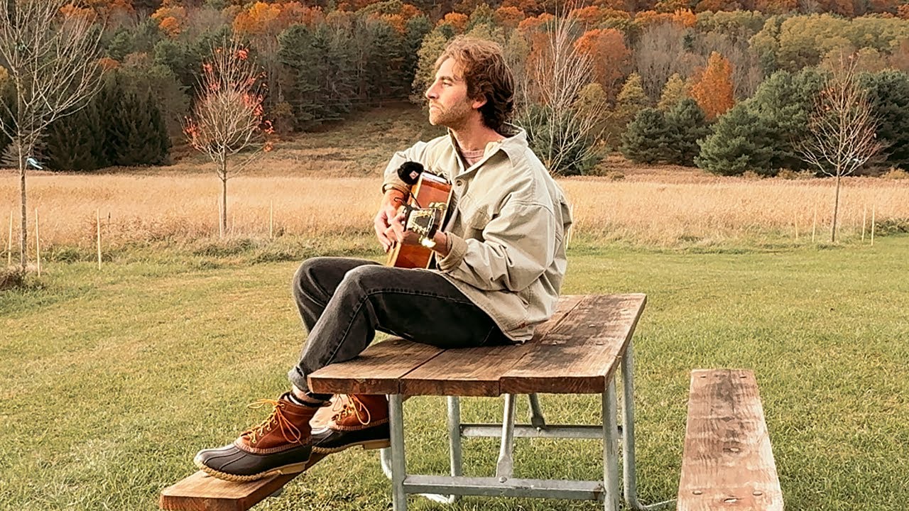 Autumn Guitar Meditations by the Mountains (1 HR) | No AI 🌿 Healing Guitar Music – 