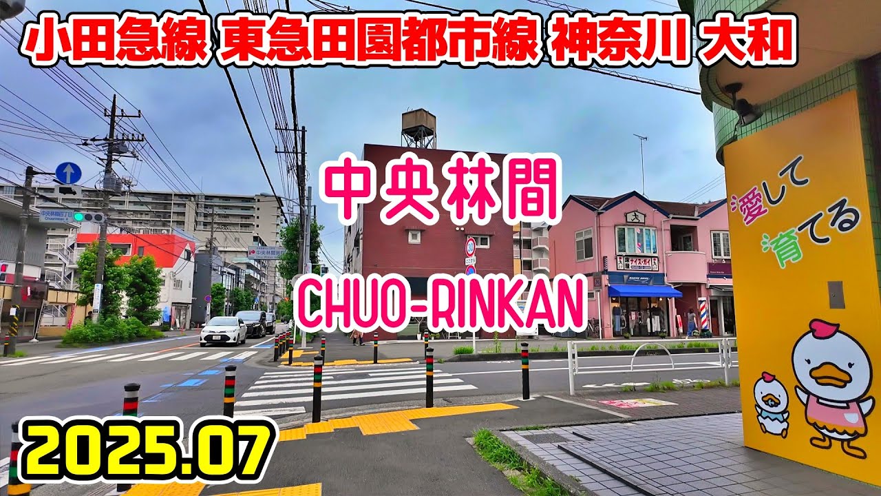 中央林間駅周辺を散歩｜神奈川 大和市｜Kanagawa Japan walk in Chuo-rinkan yamato 2025-07