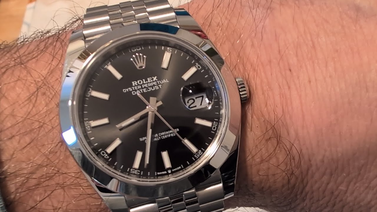 Rolex Datejust 41mm Watch Review. Making You Look and Feel Better Every Day!! Reference 126800-0012.