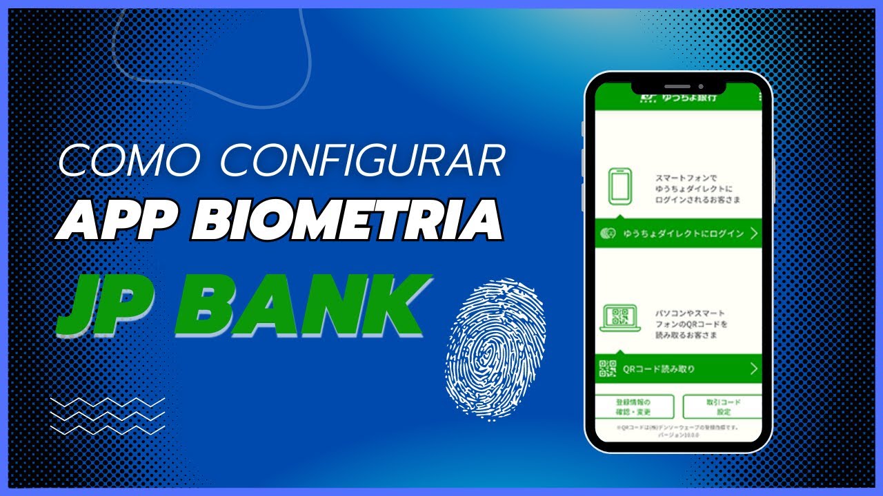 CONFIGURANDO APP DE BIOMETRIA JP BANK - EP.47