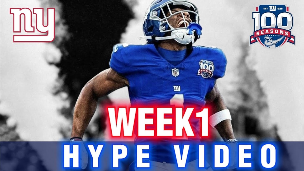 2024 New York Giants | Week 1 vs Minnesota Vikings | Hype Video