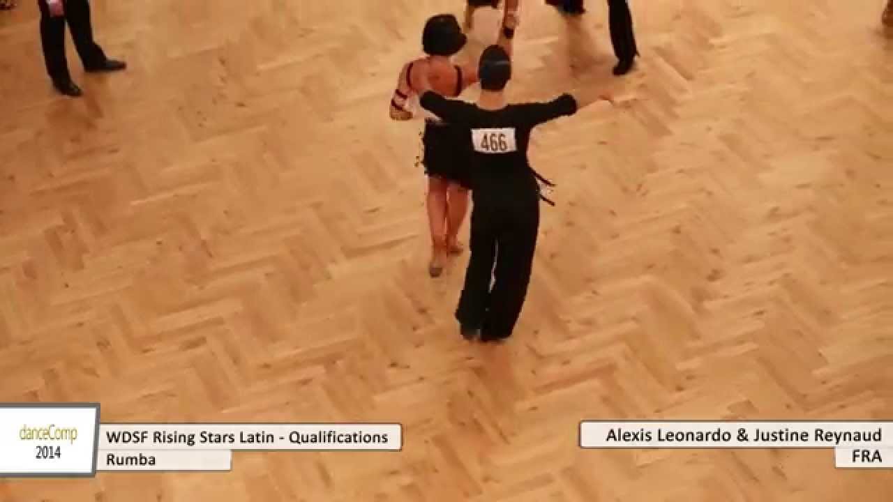 danceComp 2014 | RS LAT | Qualification Rumba | Alexis Leonardo & Justine Reynaud
