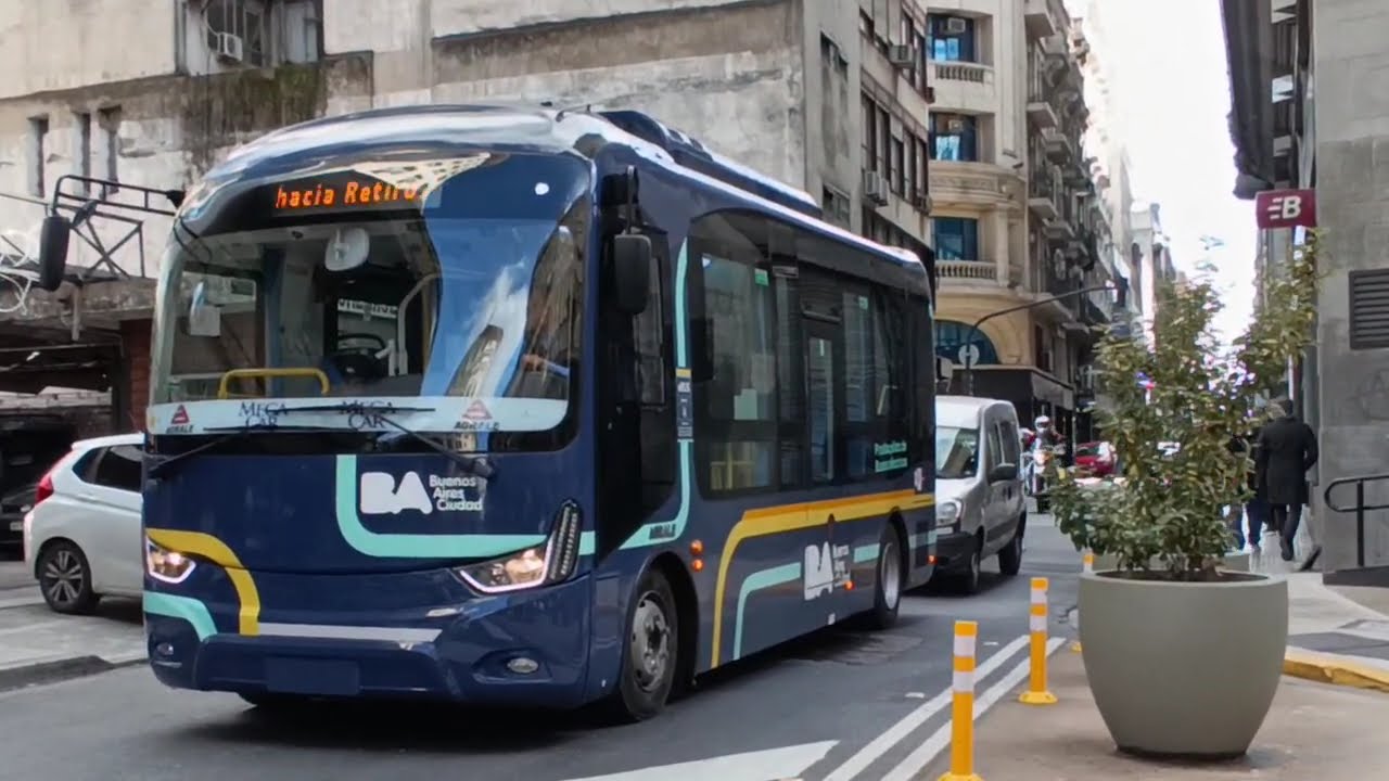 eBus de la ciudad de Buenos Aires - AsiaStar eléctricos del grupo DOTA
