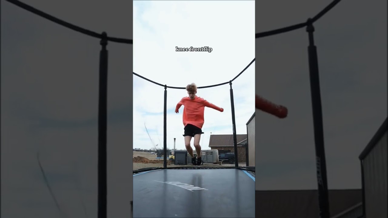 Easy Trampoline Tricks To Learn😁👍 #flips #viral #shorts #trampoline