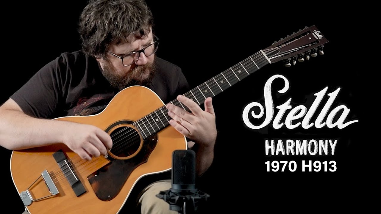 1970 Stella Harmony H913 12-String, Played by Joseph Allred