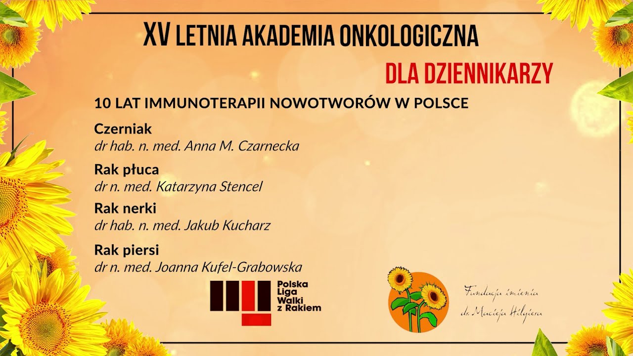 35-38. 10 lat immunoterapii nowotworów w Polsce
