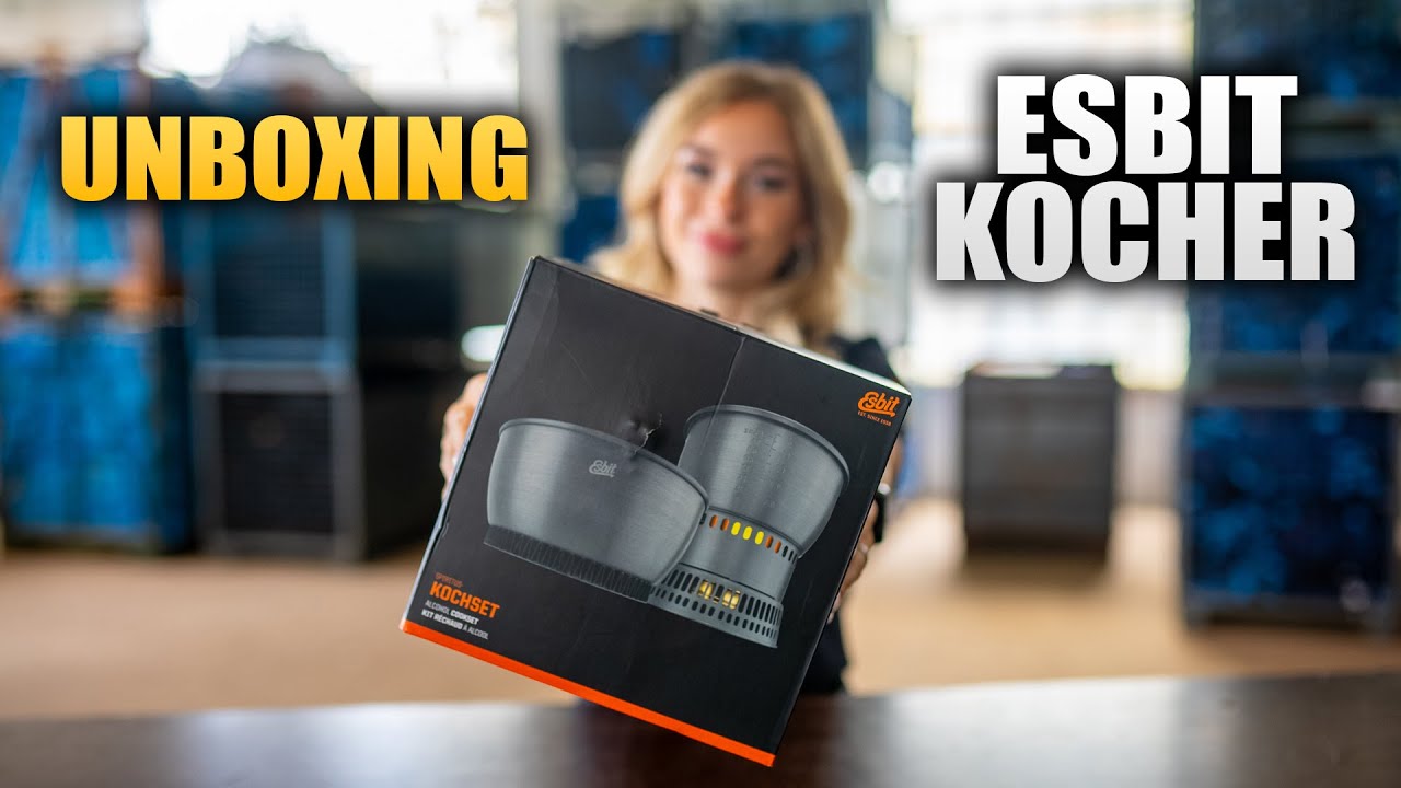 UNBOXING: Esbit Aluminium Kochset mit Spiritusbrenner